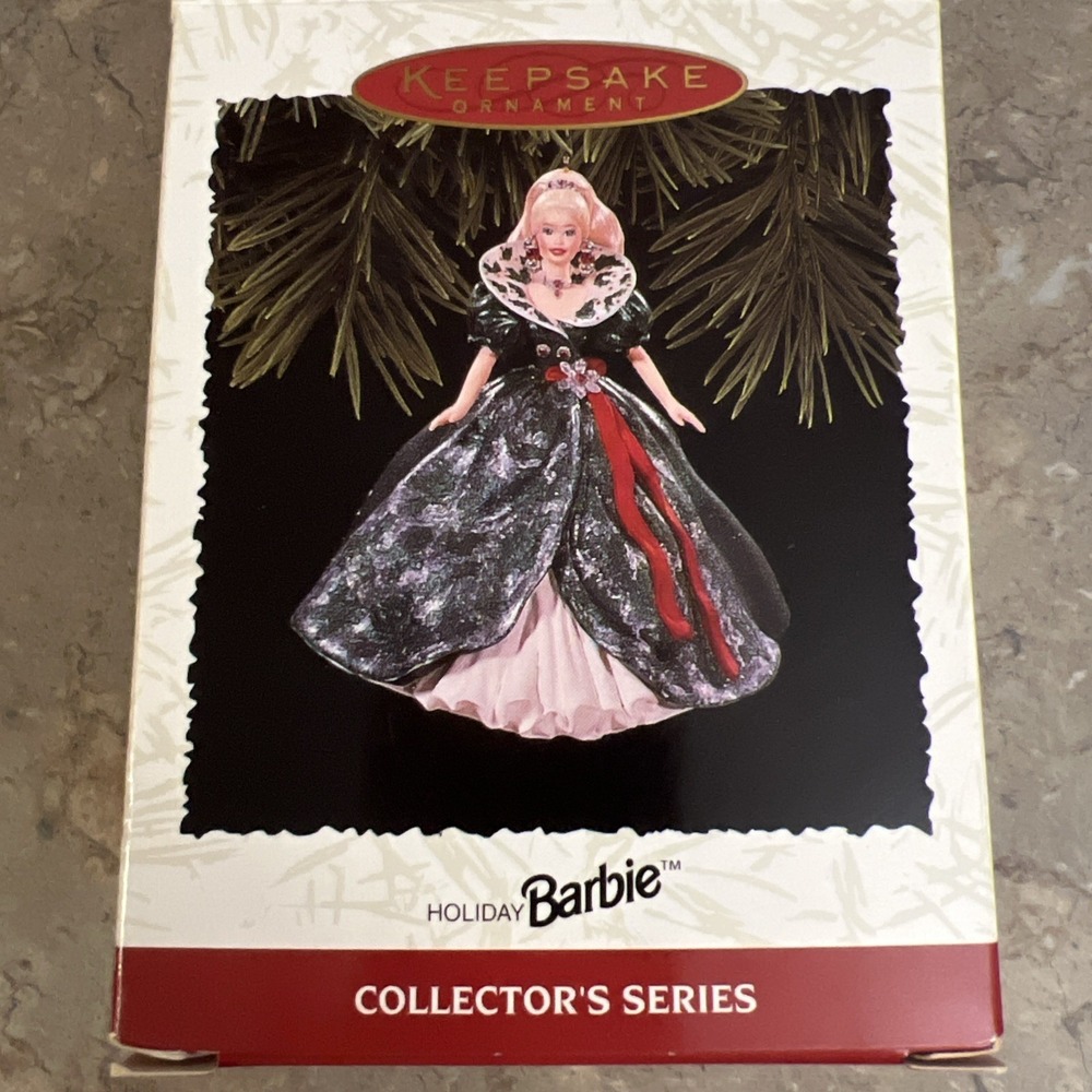 1995 HOLIDAY BARBIE Hallmark Ornament
